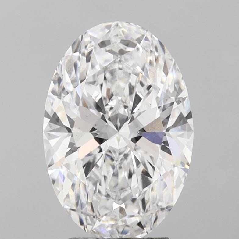 Lab-Grown 4.01 Carat Oval Shape Diamond color E Clarity VS2, precious stones, engagement diamonds