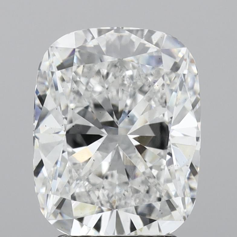 Lab-Grown 4.02 Carat Cushion Brilliant Diamond color D Clarity VS2, precious stones, engagement diamonds