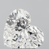 Lab-Grown 3.09 Carat Heart Shape Diamond color E Clarity VS1, precious stones, engagement diamonds