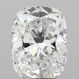 Lab-Grown 4.04 Carat Cushion Brilliant Diamond color D Clarity VS2, precious stones, engagement diamonds