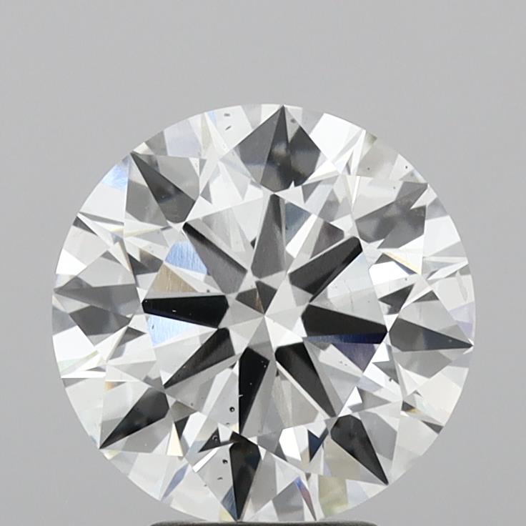 Lab-Grown 4.01 Carat Round Brilliant Diamond color D Clarity VS2, precious stones, engagement diamonds