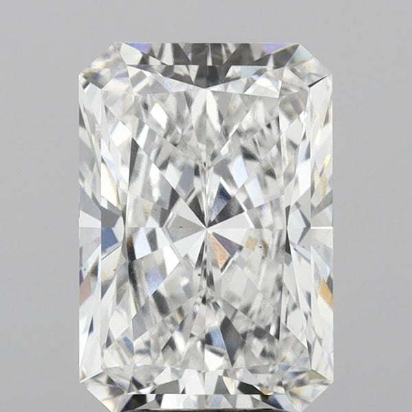 Lab-Grown 4.03 Carat Radiant Cut Diamond color D Clarity VS1, precious stones, engagement diamonds