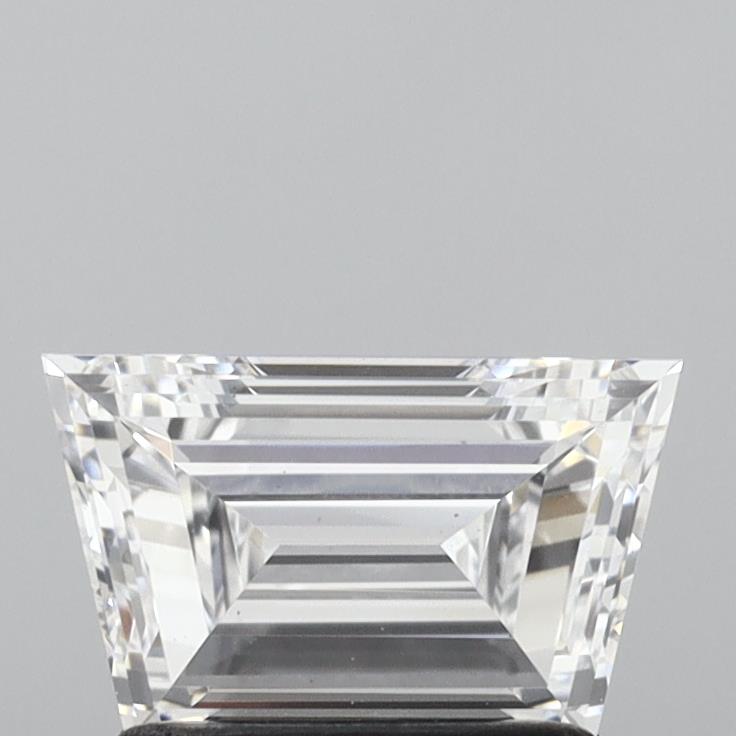 Lab-Grown 1.01 Carat Trapezoid Shape Diamond color D Clarity VS1, precious stones, engagement diamonds