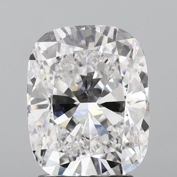 Lab-Grown 3.01 Carat Cushion Brilliant Diamond color E Clarity VS1, precious stones, engagement diamonds