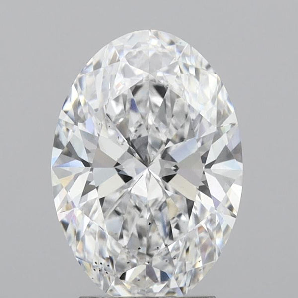 Lab-Grown 3.25 Carat Oval Shape Diamond color E Clarity VS2, precious stones, engagement diamonds