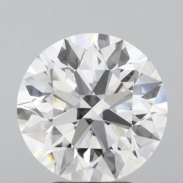 Lab-Grown 4.06 Carat Round Brilliant Diamond color E Clarity VS1, precious stones, engagement diamonds