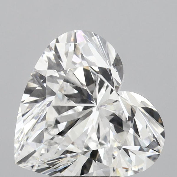 Lab-Grown 3.01 Carat Heart Shape Diamond color E Clarity VS1, precious stones, engagement diamonds