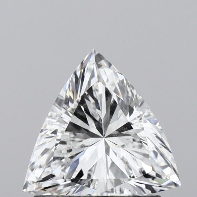 Lab-Grown 1.02 Carat Trilliant Shape Diamond color D Clarity VVS2, precious stones, engagement diamonds