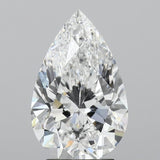 Lab-Grown 3.50 Carat Pear Shape Diamond color E Clarity VS2, precious stones, engagement diamonds