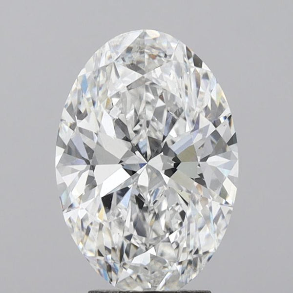 Lab-Grown 4.01 Carat Oval Shape Diamond color E Clarity VS2, precious stones, engagement diamonds