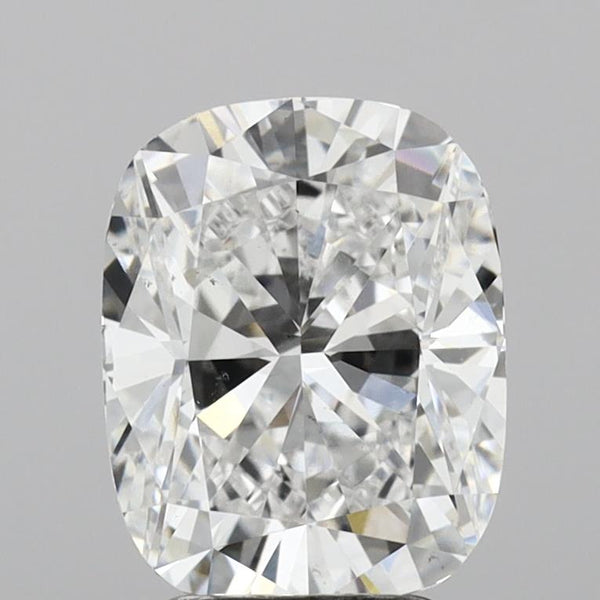 Lab-Grown 3.50 Carat Cushion Brilliant Diamond color E Clarity VS2, precious stones, engagement diamonds