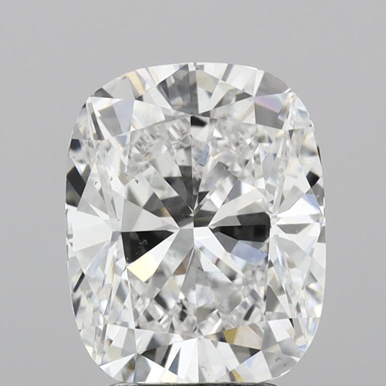 Lab-Grown 3.50 Carat Cushion Brilliant Diamond color E Clarity VS2, precious stones, engagement diamonds