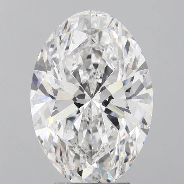 Lab-Grown 5.05 Carat Oval Shape Diamond color E Clarity VS1, precious stones, engagement diamonds