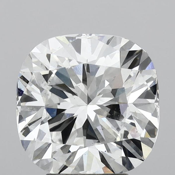 Lab-Grown 5.01 Carat Cushion Brilliant Diamond color E Clarity VS2, precious stones, engagement diamonds