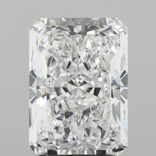 Lab-Grown 3.03 Carat Radiant Cut Diamond color D Clarity VS2, precious stones, engagement diamonds