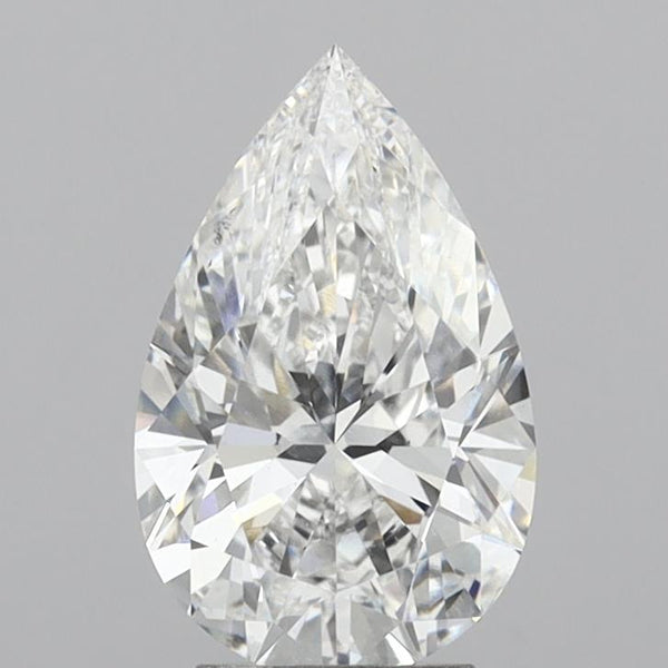 Lab-Grown 3.50 Carat Pear Shape Diamond color E Clarity VS2, precious stones, engagement diamonds