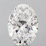 Lab-Grown 5.09 Carat Oval Shape Diamond color E Clarity VS2, precious stones, engagement diamonds