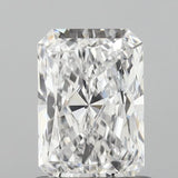 Lab-Grown 1.02 Carat Radiant Cut Diamond color D Clarity VVS2, precious stones, engagement diamonds