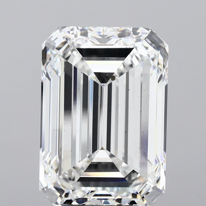 Lab-Grown 8.02 Carat Emerald Cut Diamond color E Clarity VS2, precious stones, engagement diamonds