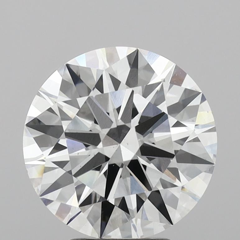 Lab-Grown 4.09 Carat Round Brilliant Diamond color D Clarity VS2, precious stones, engagement diamonds