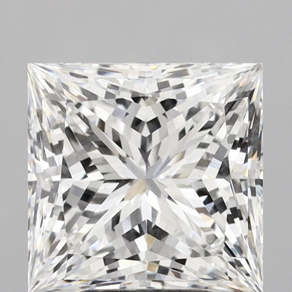 Lab-Grown 4.00 Carat Princess Cut Diamond color E Clarity VS1, precious stones, engagement diamonds