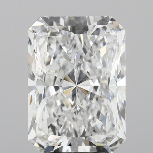 Lab-Grown 4.02 Carat Radiant Cut Diamond color D Clarity VS2, precious stones, engagement diamonds