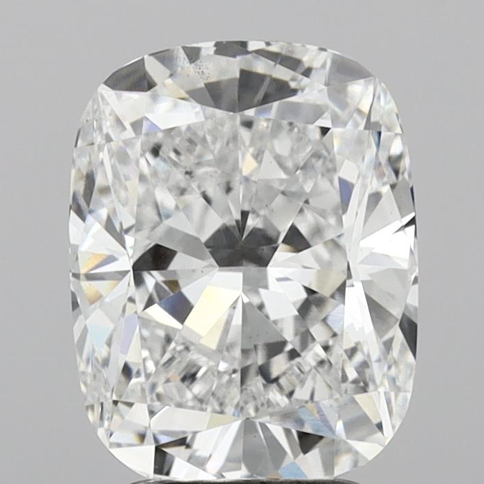 Lab-Grown 3.50 Carat Cushion Brilliant Diamond color D Clarity VS1, precious stones, engagement diamonds