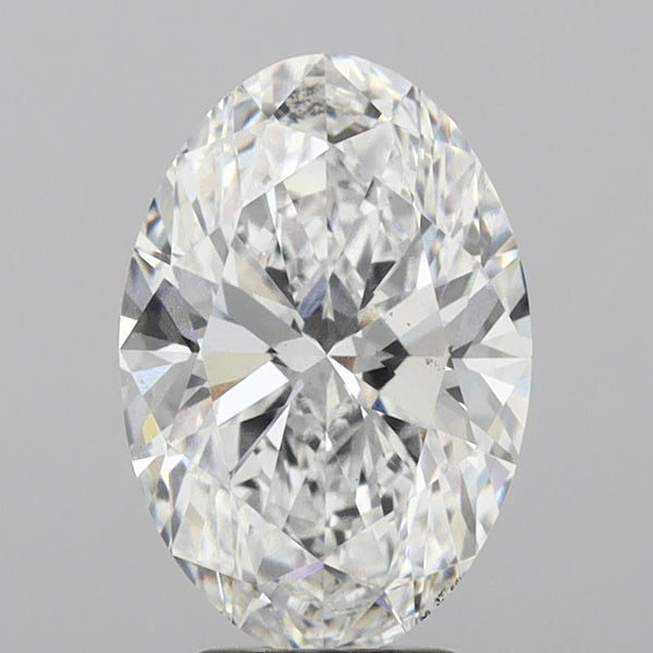 Lab-Grown 4.00 Carat Oval Shape Diamond color E Clarity VS1, precious stones, engagement diamonds