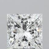 Lab-Grown 5.03 Carat Princess Cut Diamond color E Clarity VS1, precious stones, engagement diamonds