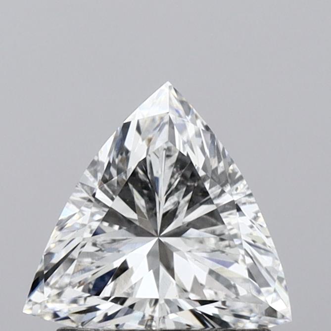 Lab-Grown 1.01 Carat Trilliant Shape Diamond color D Clarity VS1, precious stones, engagement diamonds