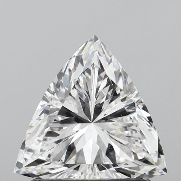 Lab-Grown 1.01 Carat Trilliant Shape Diamond color D Clarity VS1, precious stones, engagement diamonds