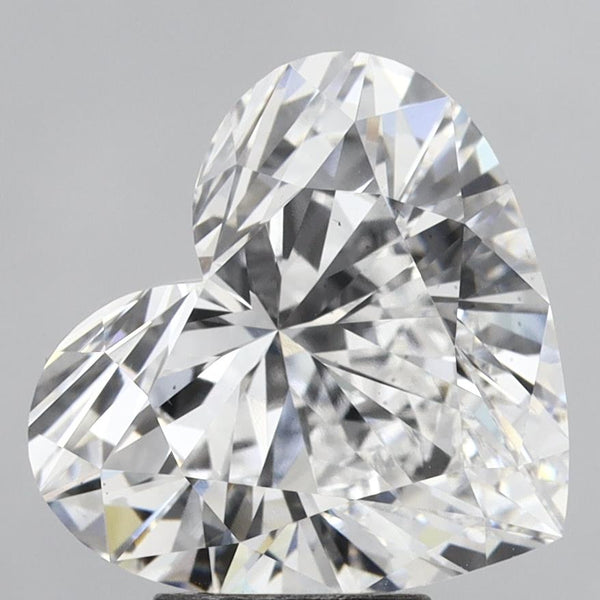 Lab-Grown 5.51 Carat Heart Shape Diamond color D Clarity VS1, precious stones, engagement diamonds