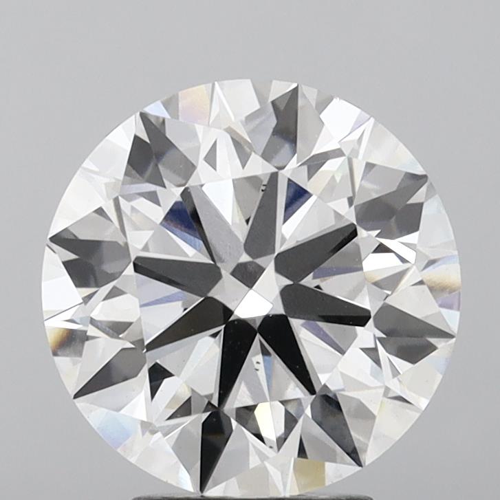 Lab-Grown 5.03 Carat Round Brilliant Diamond color E Clarity VS2, precious stones, engagement diamonds