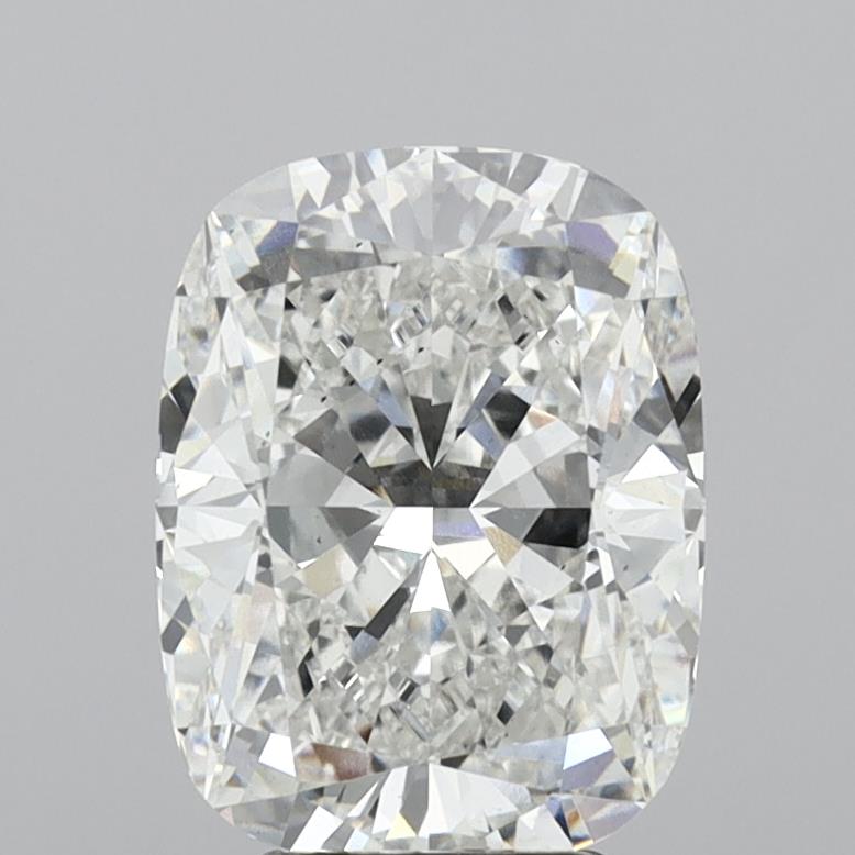 Lab-Grown 5.03 Carat Cushion Brilliant Diamond color F Clarity VS2, precious stones, engagement diamonds