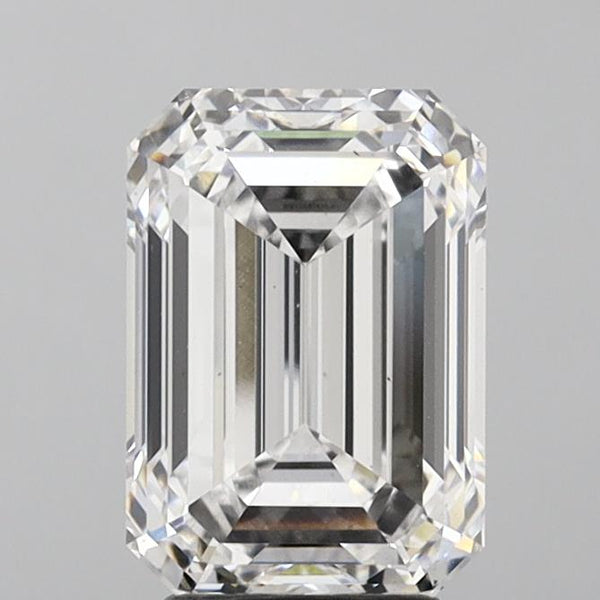 Lab-Grown 4.09 Carat Emerald Cut Diamond color E Clarity VS1, precious stones, engagement diamonds