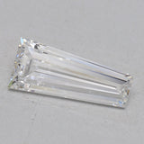 4.57 Carat Tapered Baguette Shape Diamond color L Clarity I1, natural diamonds, precious stones, engagement diamonds