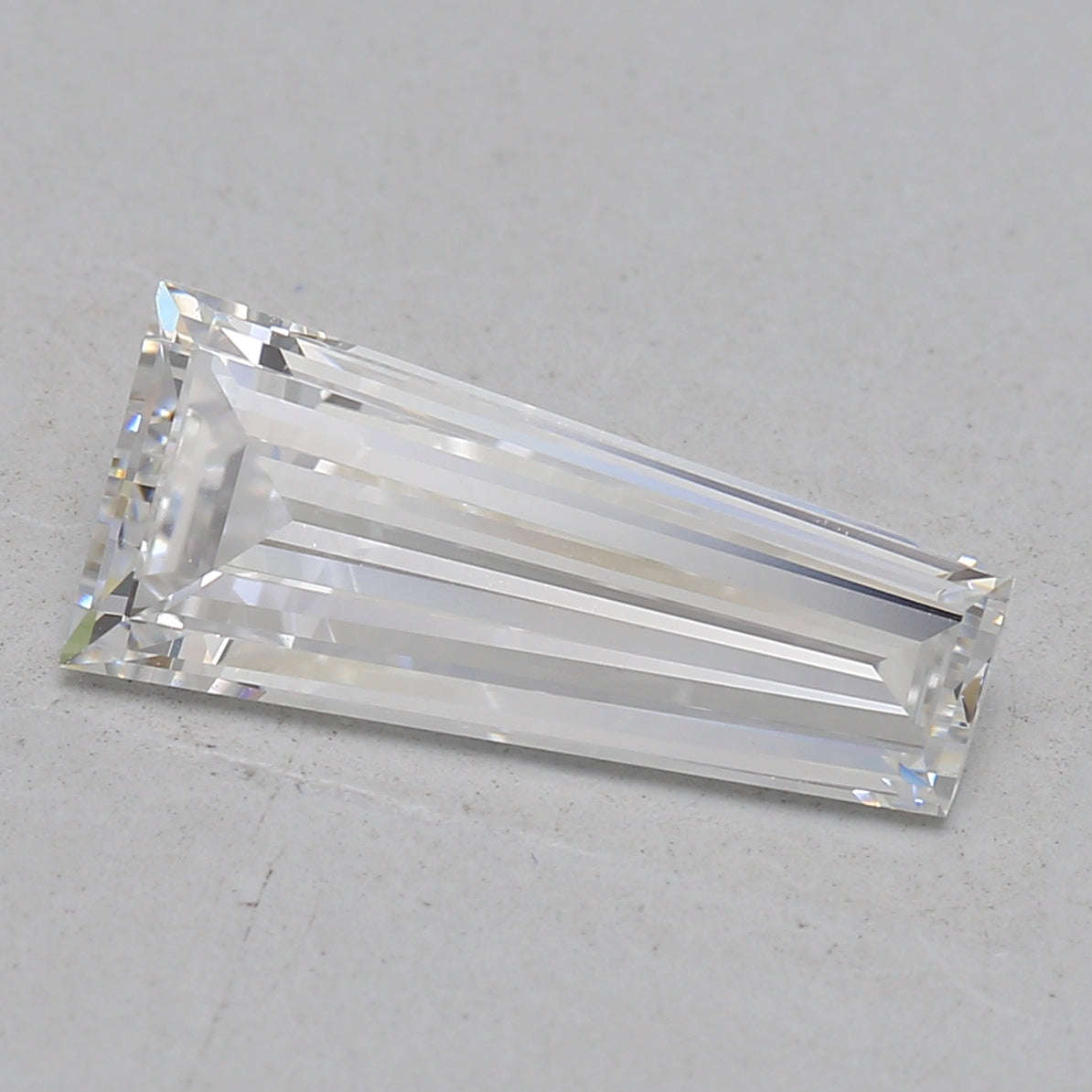 0.38 Carat Tapered Baguette Shape Natural Mined Diamond F Color VS1 Clarity With GIA Certificate, natural diamonds, precious stones, engagement diamonds