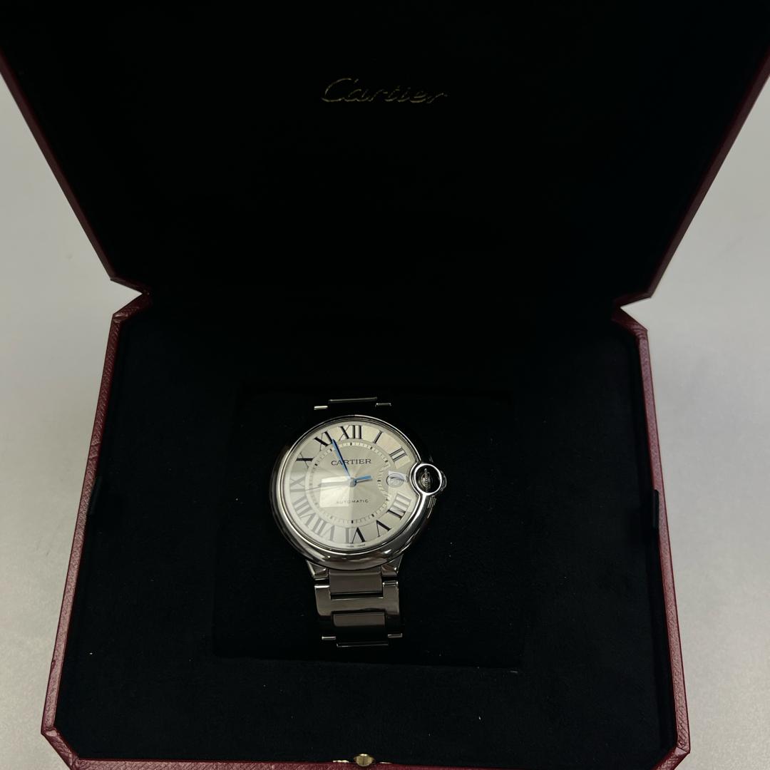 Cartier Ballon Bleu 42mm Stainless Steel Watch 2020 Box Papers Full Links