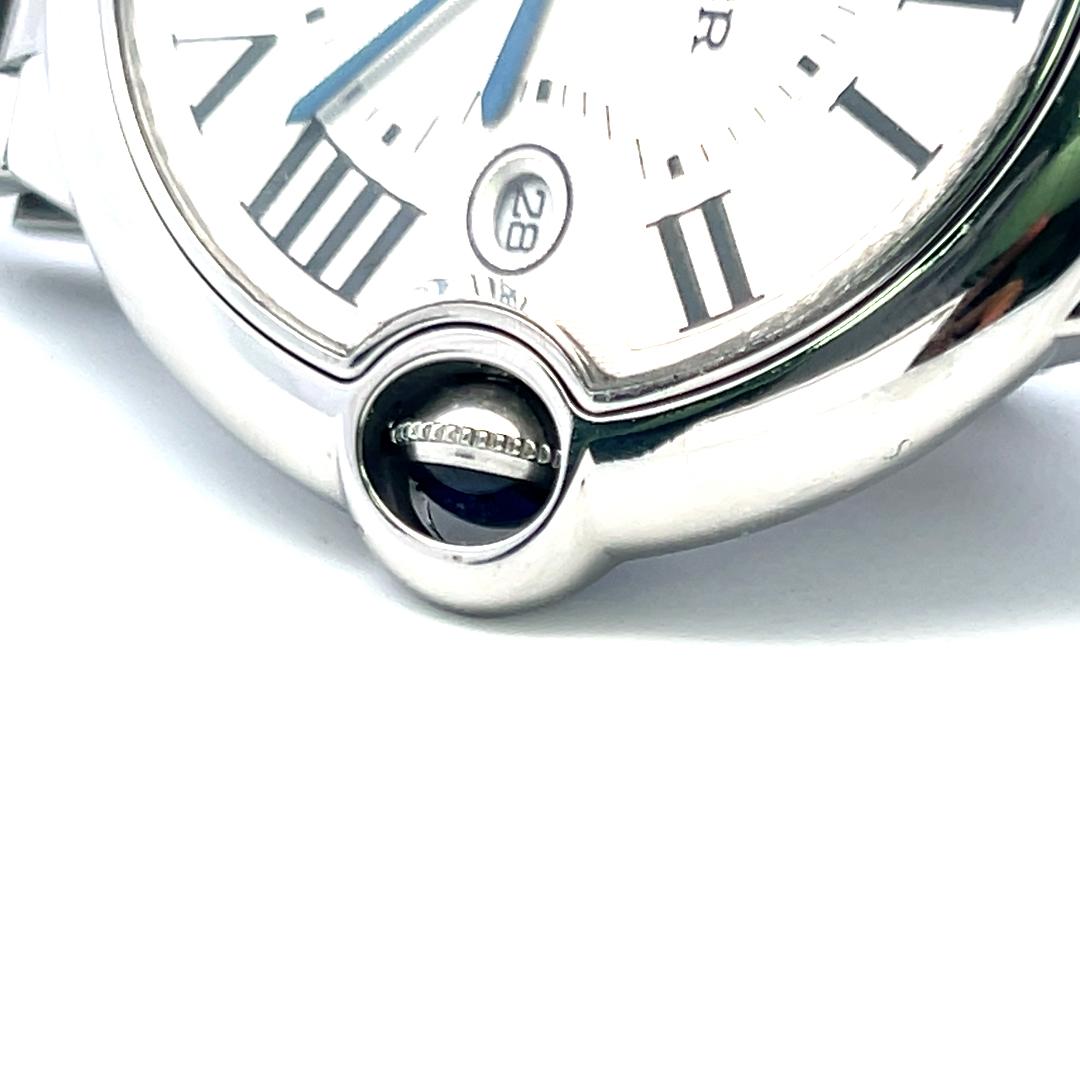 Cartier Ballon Bleu 42mm Stainless Steel Watch 2020 Box Papers Full Links