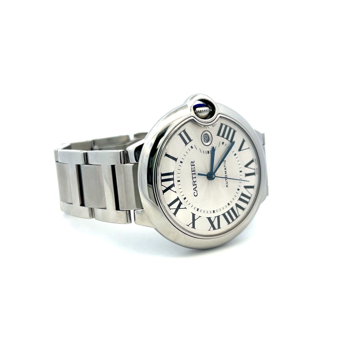 Cartier Ballon Bleu 42mm Stainless Steel Watch 2020 Box Papers Full Links