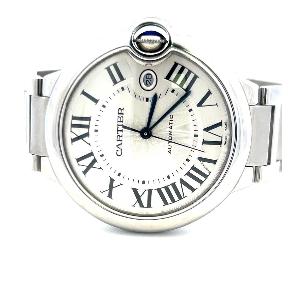 Cartier Ballon Bleu 42mm Stainless Steel Watch 2020 Box Papers Full Links