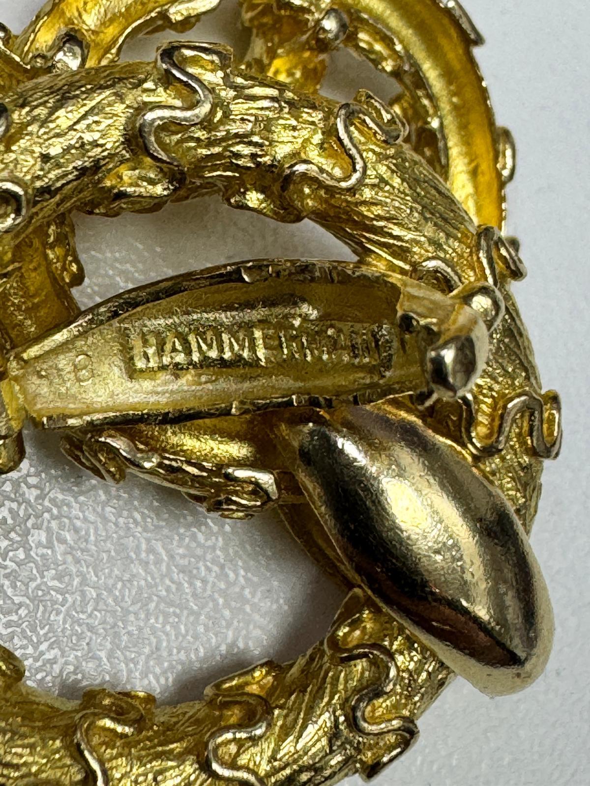 Hammerman Broth Vintage 202.30 Grams 18 Karat Yellow Gold Link Necklace