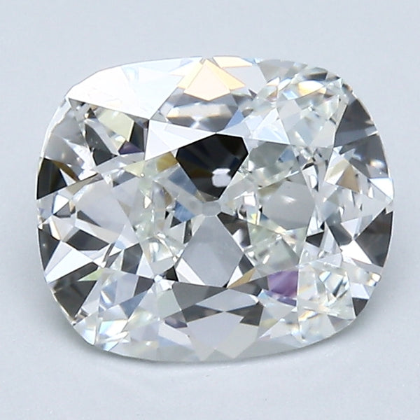 1.64 Carat Old Miner Cut Diamond color E Clarity VS1