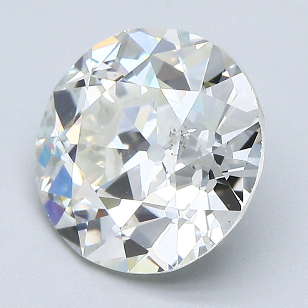 3.03 Carat Old European Cut Diamond color J Clarity SI1