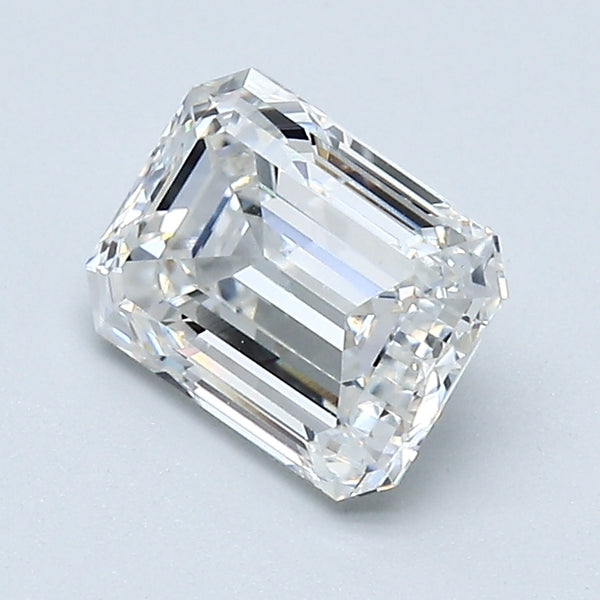 1.51 Carat Emerald Cut Diamond color F Clarity VS1