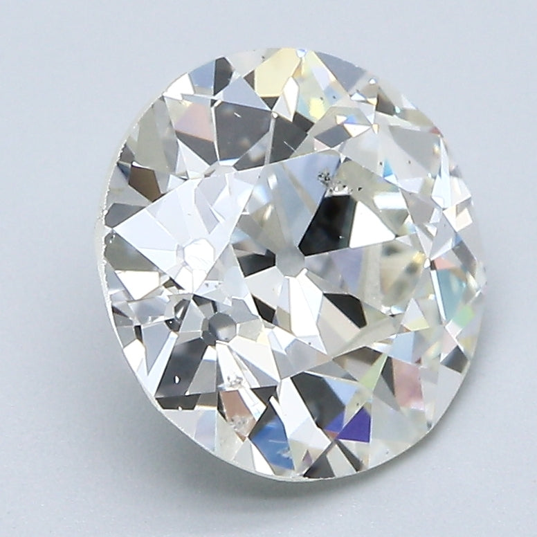 3.03 Carat Old European Cut Diamond color J Clarity SI1