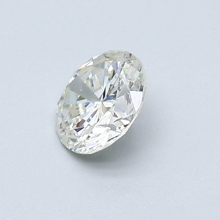 0.52 Carat Round Brilliant Diamond color J Clarity SI2