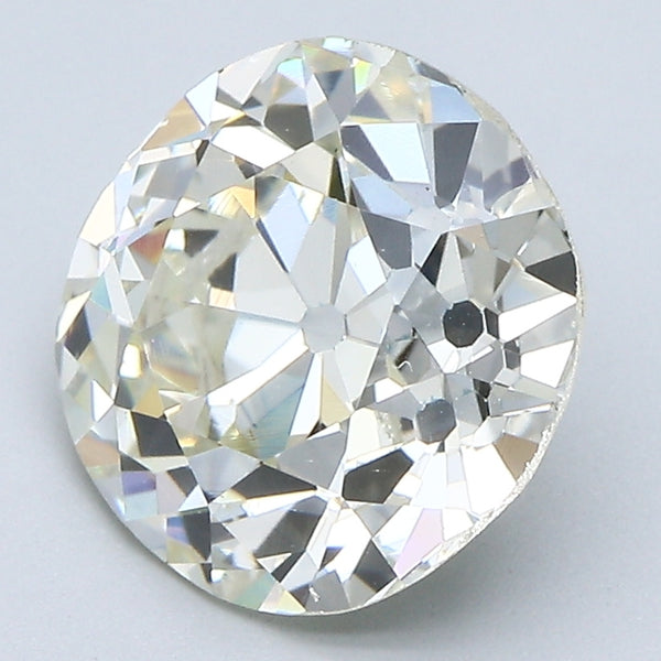 3.78 Carat Old European Cut Diamond color M Clarity SI2