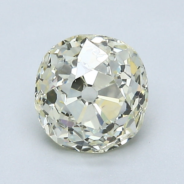 1.38 Carat Old Miner Cut Diamond color U Clarity SI1