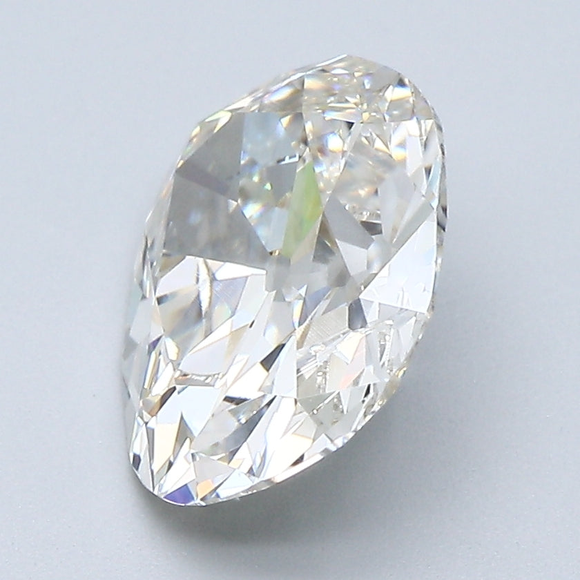 3.42 Carat Old Miner Cut Diamond color K Clarity VVS2